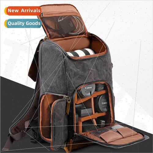 waterproshoulder camera bag retro leisure shoulder camera ba