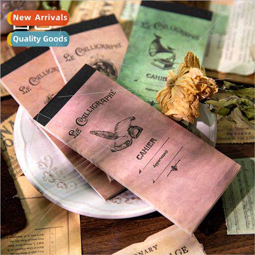Retrospective weekly material paper vintage English ins hand