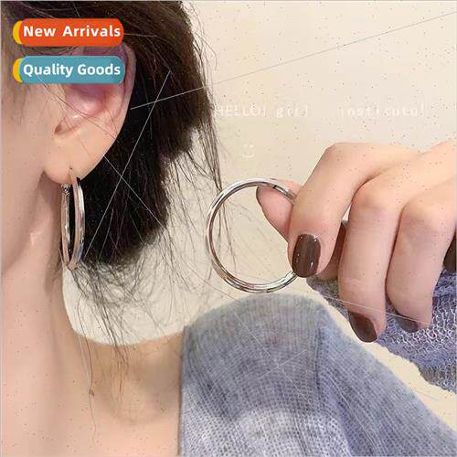 Irregular circle earrings适用women niche earrings earrings e