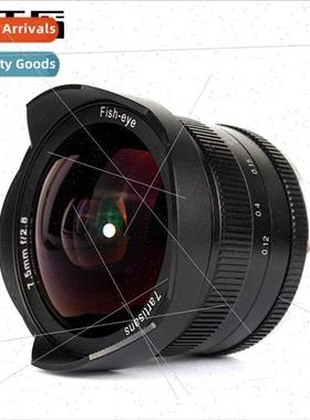 7.5mm f2.8 Super Wide Angle Fisheye Microsingle Lens适用Sony