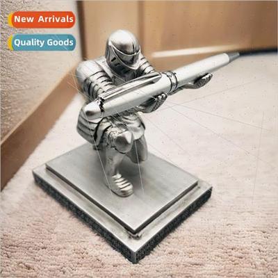 Executive Soldier Knight Pen Holder Pen Insert Creative Pen