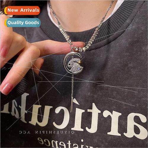 Rabb necklace niche sense female simple sweater chain 2022 n