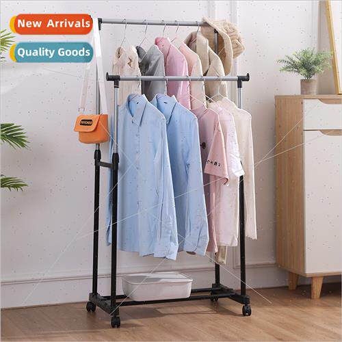 ngle pole drying rack floor simple drying rod indoor drying