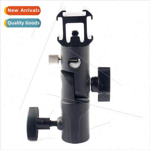 Small 3-head hot shoe base lamp holder+flash E-mount E-type