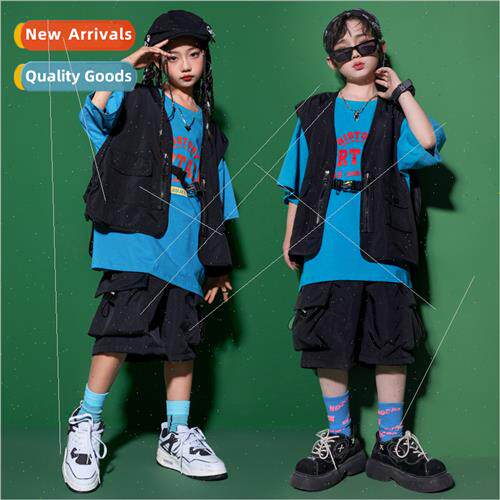 Girls Jazz Dance Costume Handsome Japanese Set Dance Permanc