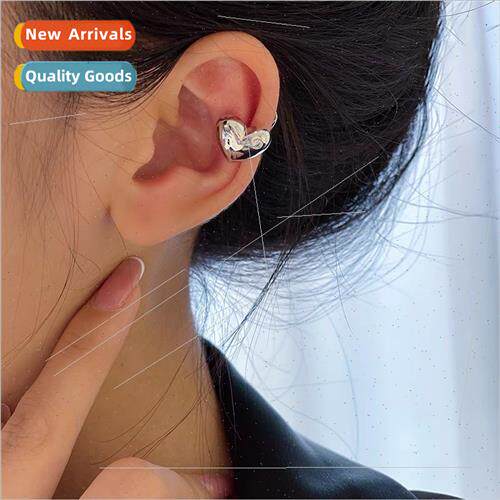 che metal love heart ear bone clip female simple versatile n