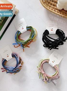 Korea students tie hair leather bhair bfemale simple head ro