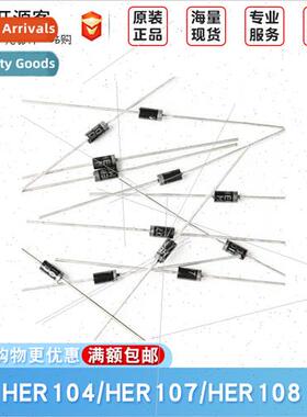 Inline HER104 HER107 HER108 DO-41 High Efficiency Diode Rect