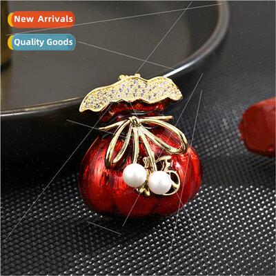 elegant celebration lucky bag brooch good luck sweet exquise