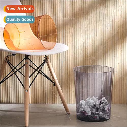 Trash can living room household transparent bathroom toilet