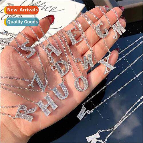 26 Alphabet Necklace Women Wife Romantic Travel Your Name My