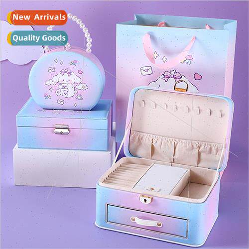 High-grade exquise children hair accessories storage box gir