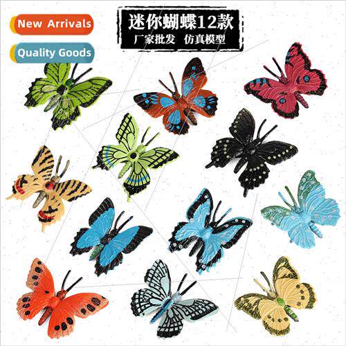 mulation animal insect model toys static plastic butterfly s