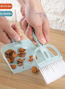 Broom Dustpan Set Pet Waste Cleanup Keyboard Brush Desktop C