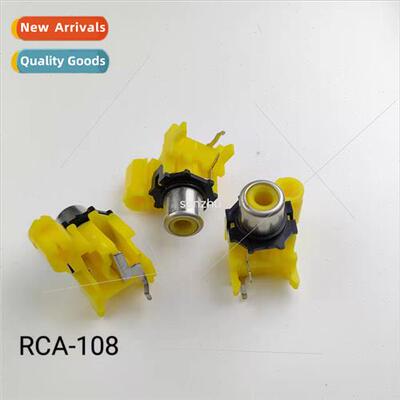 RCA AV Coaxial Socket AV-108 Lotus Socket RCA Audio Socket w