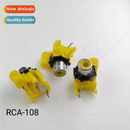 RCA AV Coaxial Socket AV-108 Lotus Socket RCA Audio Socket w