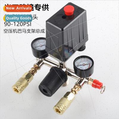 Air compressor Bama Bracket Assembly wh American Quick Coupl