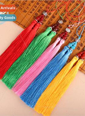 Lotus flower double spikes tassel ancient Hanfu pressure lap