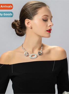 Necklace Europe fashion atmosphere necklace collarbone short