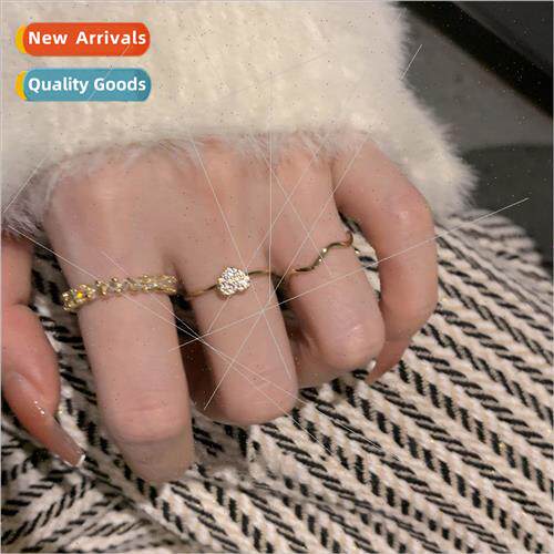 Show hthin absolute absolute son three pcs love set ring fem