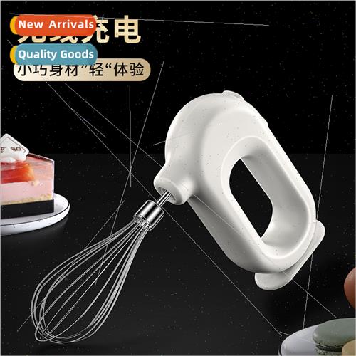 Cordless Electric Mixer Kchen Handheld Rechargeable Blender