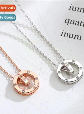 Europe popular Roman carousel necklace female pendant fashio