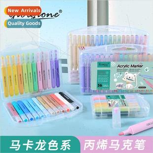 Acrylic Marker Pen Marker Dragon 48 Color Series Washable Co