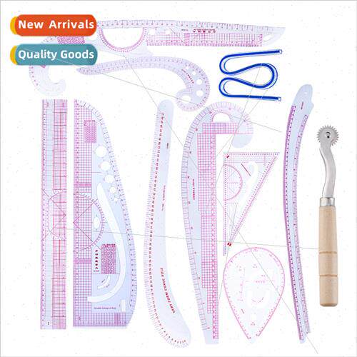 Garment sampling pattern making Cutting ruler sleeve cage ru