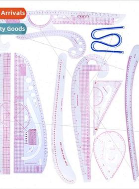 Garment sampling pattern making Cutting ruler sleeve cage ru