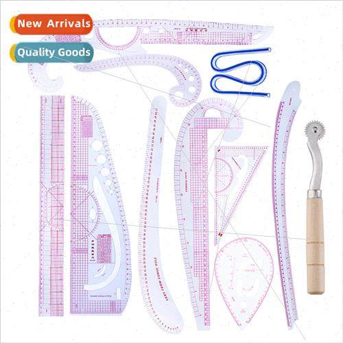 Garment sampling pattern making Cutting ruler sleeve cage ru