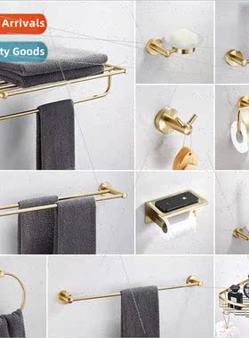 Bathroom towel rack 304 towel bar hotel project bathroom wal