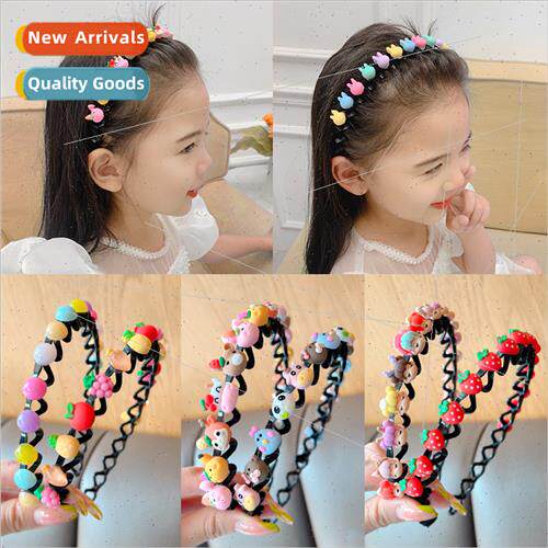 Children hair bands适用girls -slip 2022 new not strangled ha