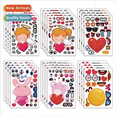 CM2210010 Children DIY cartoon stickers handbook luggage cel