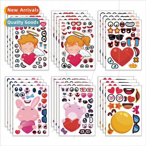 CM2210010 Children DIY cartoon stickers handbook luggage cel