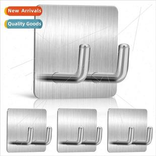 Shower Razor Holder 304 Hooks Kchen Sticky Hooks 3M Adhesive