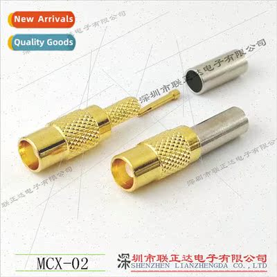 MCX Wire End Female MCX Wired Plugs MCX Shielded Wire Connec