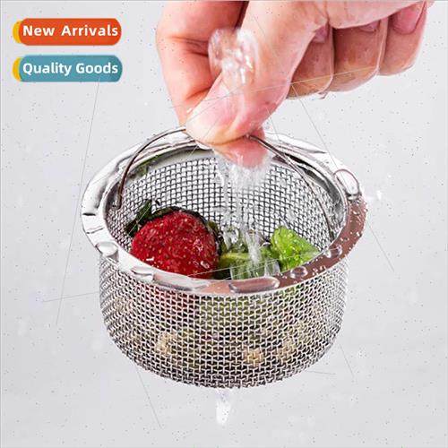 Kchen sink washbasin strainer anti-debris clogging dishwashi
