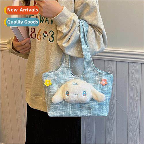 che Tote Bag Tote Flower Large Capacy Plush Cartoon Shoulder