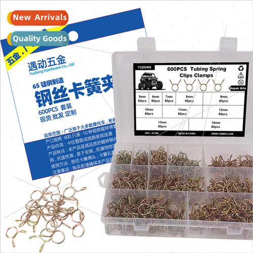 600pcs boxed 10 kinds specifications galvanized 65 manganese
