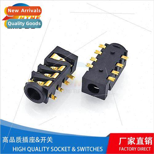 3.5 headphone socket PJ-393-8P chip eight-pin audio socket g