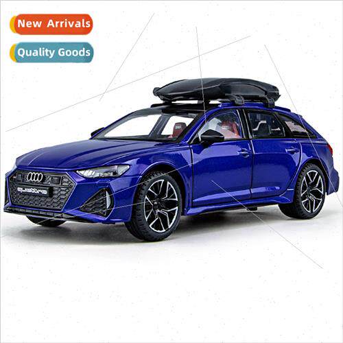 1:24 RS6 alloy Ao car model Di simulation alloy children sou