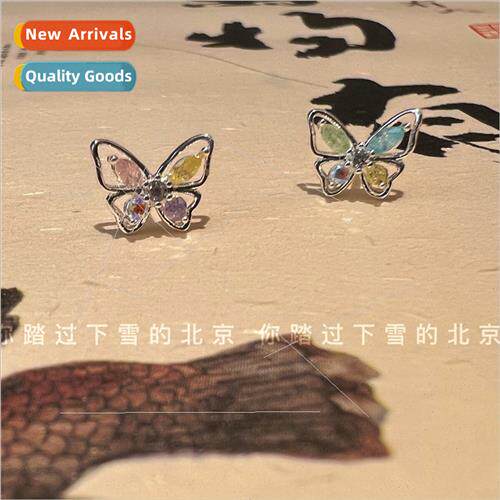 New spring summer atmosphere sense bright fine flash butterf