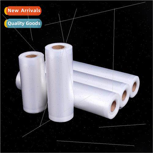 ngle-sided transparent grain vacuum bag 30*500 seafood food
