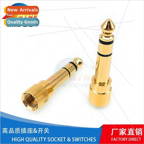 6.3 to 3.5 adapter 6.35 to 3.5 male to female headphone adap