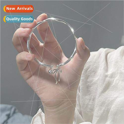 Bowknot bells solid bracelet ladies fashion ins niche wave o