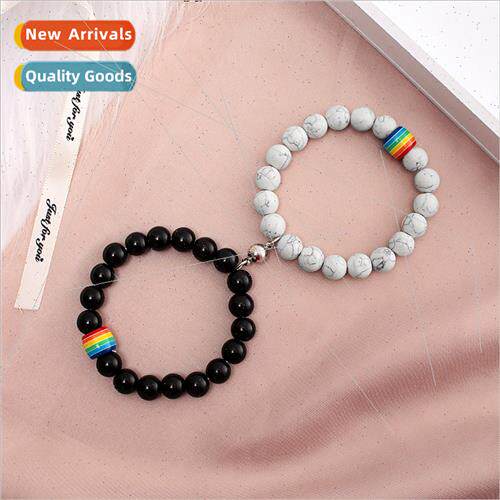 Europe whe turquoise magnet attraction couple beads strings