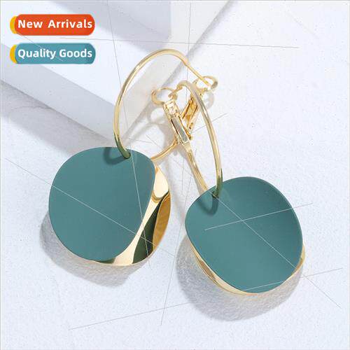 Fashion Premium Earrings round sequin earrings ins925 silver