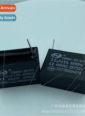 Starting Capacor CBB61 Fan Starting Capacor 450V3UF Pin Moto