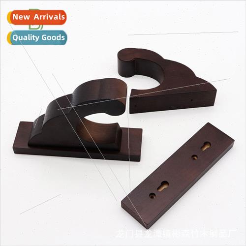 Wooden coat hooks Europe home coat wall hooks hotel door beh