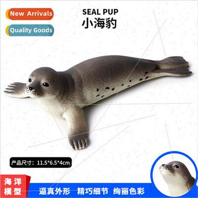 Solid marine model new seal underwater creature model childr